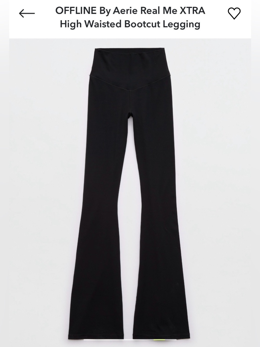 OFFLINE By Aerie Real Me XTRA
High Waisted Bootcut Legging